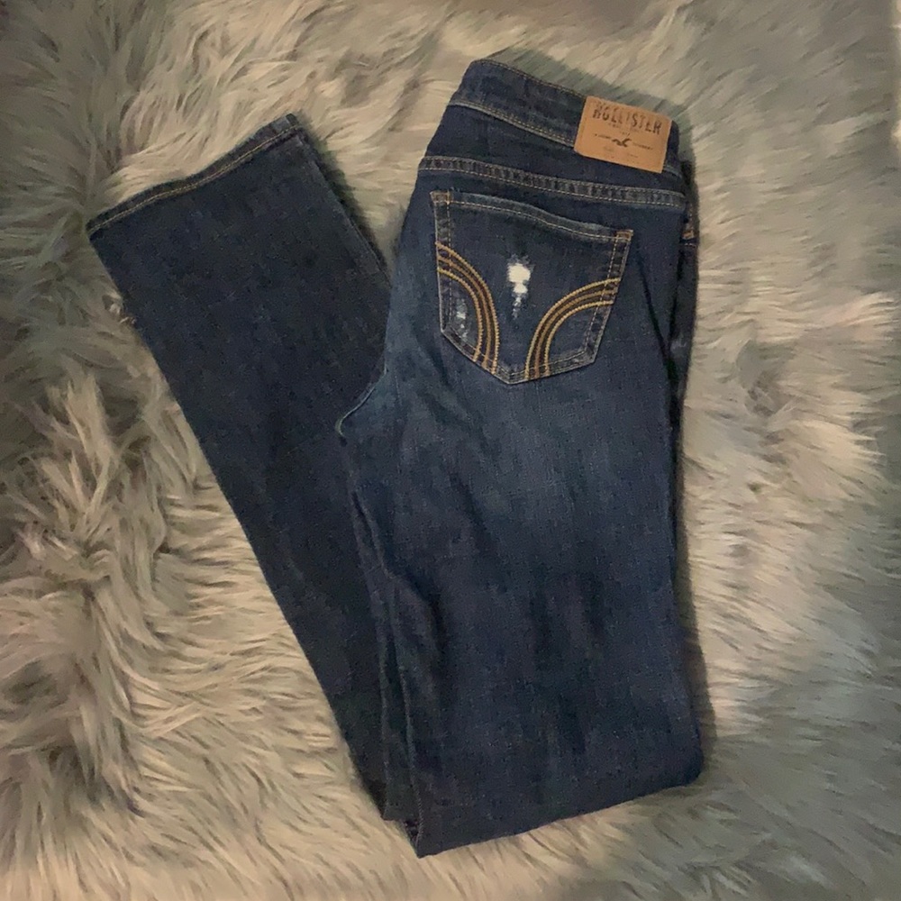 Hollister straight leg jeans